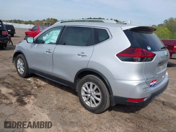 2019 Nissan Rogue SV with VIN 5N1AT2MT2KC713829, listed as a IAAI auction lot 41875917 with 84,558 mi miles and . Bid and sale history available at DreamBid. Image 3.