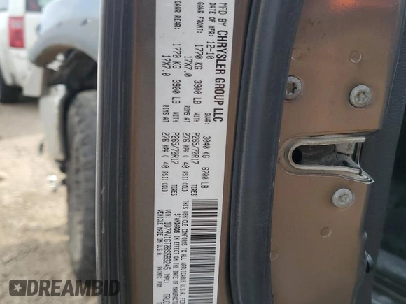 2011 Ram 1500 ST with VIN 1D7RV1GT0BS583245, listed as a Copart auction lot 83015904 with 392,005 mi miles and Salvage Title. Bid and sale history available at carsss.com. Image 12.
