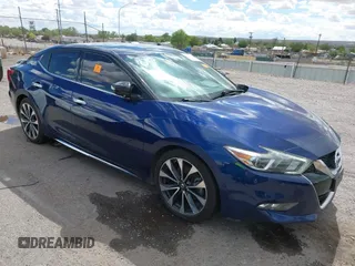 2016 Nissan Maxima SV z VIN 1N4AA6AP3GC438719, wystawiony jako IAAI lot #42213166 z przebiegiem 75 869 mil mil oraz . Historia ofert i sprzedaży dostępna na DreamBid. Obrazek 1.