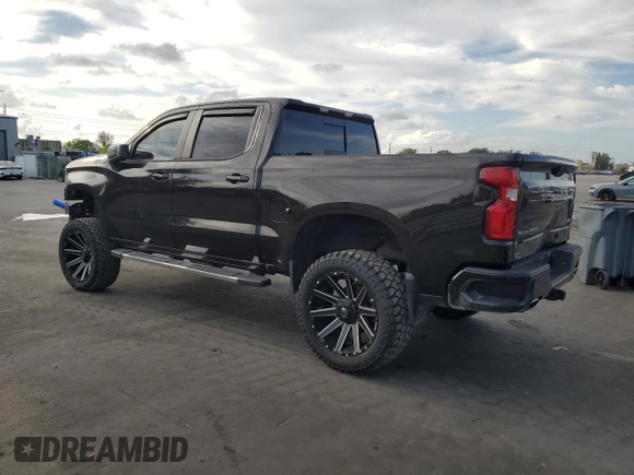 2019 Chevrolet Silverado 1500 RST with VIN 1GCUYEED9KZ101927, listed as a Copart auction lot 55490225 with 153,274 mi miles and Clean Title. Bid and sale history available at DreamBid. Image 2.