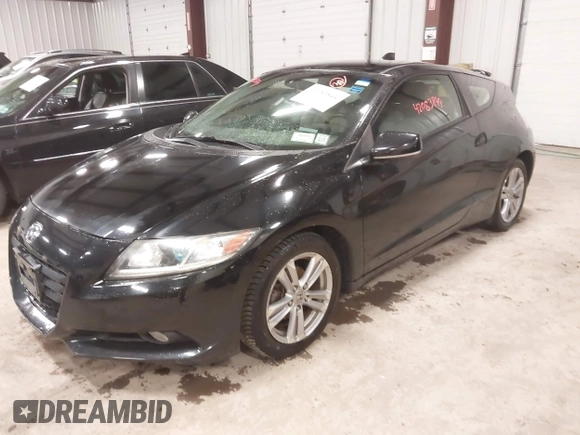 2011 Honda CR-Z EX with VIN JHMZF1D63BS009162, listed as a IAAI auction lot 42083844 with 82,913 mi miles and . Bid and sale history available at carsss.com. Image 2.