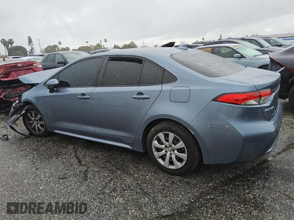 2022 Toyota Corolla LE with VIN 5YFEPMAE4NP317621, listed as a Copart auction lot 48044135 with Not Provided miles and Clean Title. Bid and sale history available at carsss.com. Image 2.