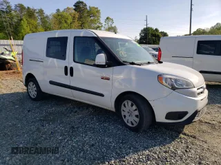 2018 Ram ProMaster City Cargo Tradesman SLT with VIN ZFBERFBB9J6J49795, listed as a Copart auction lot 53423125 with 195,333 mi miles and Clean Title. Bid and sale history available at DreamBid. Image 4.