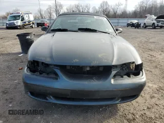 1998 Ford Mustang with VIN 1FAFP4442WF231861, listed as a Copart auction lot 43805205 with 193,569 mi miles and Salvage Title. Bid and sale history available at carsss.com. Image 5.