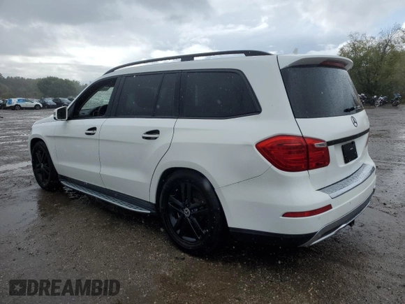 2016 Mercedes-Benz GL with VIN 4JGDF6EE3GA680287, listed as a Copart auction lot 75510964 with 95,956 mi miles and Salvage Title. Bid and sale history available at carsss.com. Image 2.