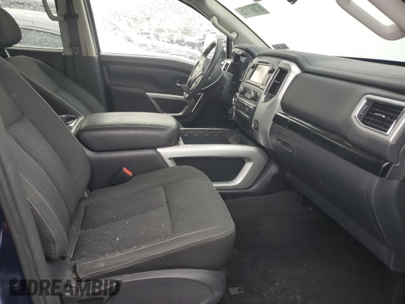 2017 Nissan Titan XD SL with VIN 1N6AA1F40HN515951, listed as a Copart auction lot 87587115 with 79,970 mi miles and Salvage Title. Bid and sale history available at carsss.com. Image 7.