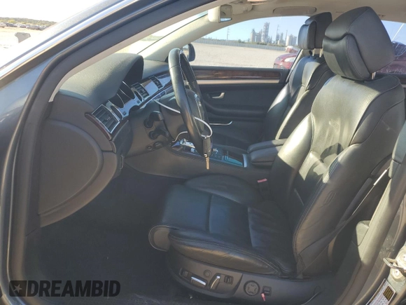 2008 Audi A8 L 4.2L with VIN WAUMV94E08N005238, listed as a Copart auction lot 79570164 with 130,884 mi miles and Salvage Title. Bid and sale history available at carsss.com. Image 7.