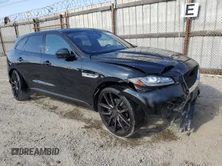 2017 Jaguar F-Pace 35t R-Sport with VIN SADCL2BV3HA060339, listed as a Copart auction lot 60102035 with 139,025 mi miles and Clean title. Bid and sale history available at DreamBid. Image 4.