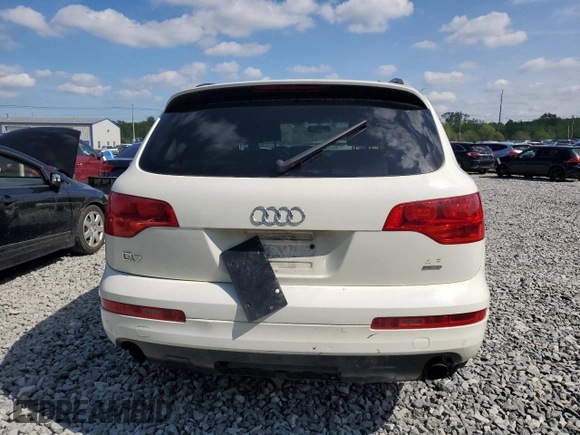 2007 Audi Q7 z VIN WA1AY74L17D034858, wystawiony jako Copart lot #56192315 z przebiegiem 175 589 mil mil oraz Czysty tytuł • Clean title. Historia ofert i sprzedaży dostępna na DreamBid. Obrazek 6.