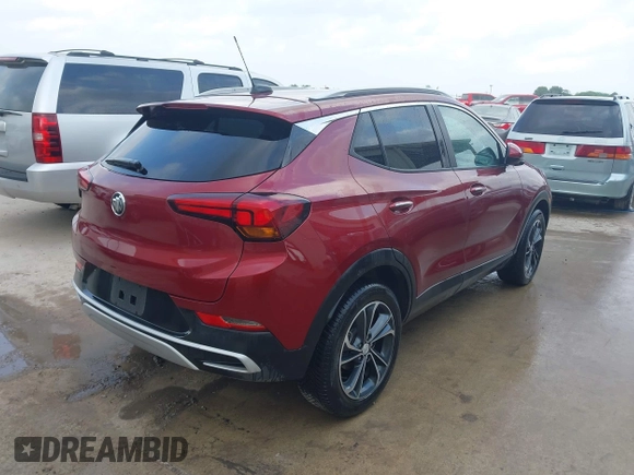 2023 Buick Encore GX Select with VIN KL4MMDS21PB066190, listed as a IAAI auction lot 42036184 with 33,213 mi miles and . Bid and sale history available at DreamBid. Image 4.