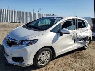 2020 Honda Fit LX with VIN 3HGGK5H48LM711123, listed as a Copart auction lot 49725095 with 19,947 mi miles and Salvage Title. Bid and sale history available at carsss.com. Image 1.