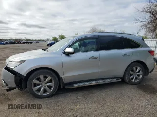 2014 Acura MDX Advance with VIN 5FRYD4H87EB502536, listed as a Copart auction lot 55739125 with 245,282 mi miles and Clean title. Bid and sale history available at DreamBid. Image 1.