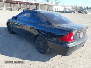 2005 Honda Civic Cpe LX with VIN 1HGEM22545L074544, listed as a IAAI auction lot 41753533 with 1 mi miles. Bid and sale history available at carsss.com. Image 3.