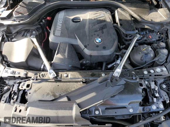 2024 BMW 5 Series 530i xDrive with VIN WBA53FJ05RCS54231, listed as a Copart auction lot 86781334 with 10,840 mi miles and Clean Title. Bid and sale history available at carsss.com. Image 11.