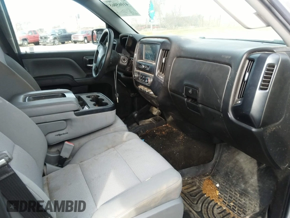 2017 Chevrolet Silverado 1500 Custom with VIN 1GCVKPEC3HZ275364, listed as a IAAI auction lot 41065065 with 102,445 mi miles. Bid and sale history available at carsss.com. Image 5.