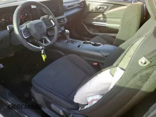 2024 Ford Mustang EcoBoost with VIN 1FA6P8TH3R5143245, listed as a Copart auction lot 47927095 with 15,108 mi miles and Salvage Title. Bid and sale history available at carsss.com. Image 8.