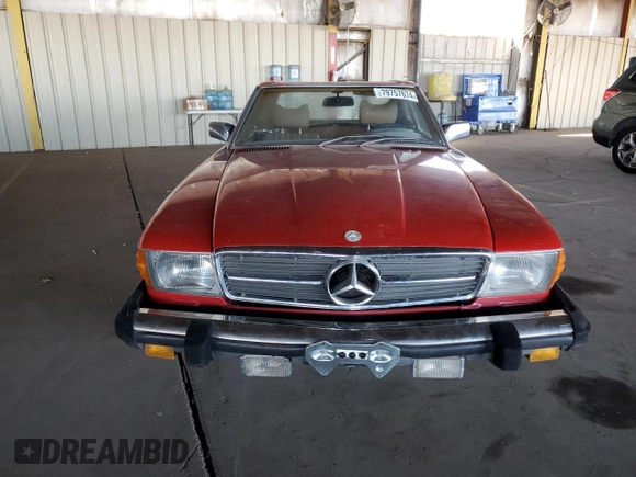 1979 Mercedes-Benz SL with VIN 10704412055840, listed as a Copart auction lot 79757674 with 157,657 mi miles and Clean title. Bid and sale history available at DreamBid. Image 5.