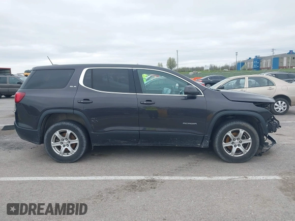 2017 GMC Acadia SLE with VIN 1GKKNRLA5HZ237047, listed as a IAAI auction lot 41907820 with 135,190 mi miles and . Bid and sale history available at DreamBid. Image 13.