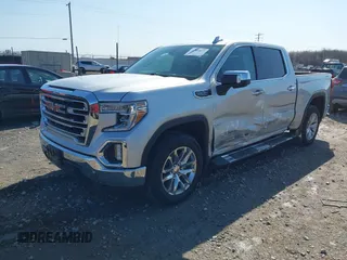 2022 GMC Sierra 1500 Limited SLT with VIN 3GTU9DED2NG187903, listed as a IAAI auction lot 41764827 with 51,819 mi miles. Bid and sale history available at carsss.com. Image 2.