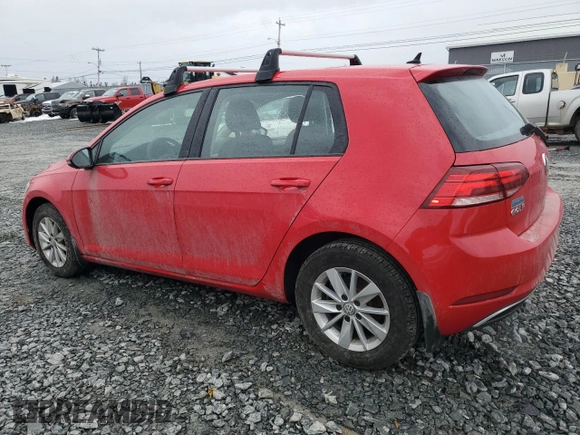 2020 Volkswagen Golf TSI with VIN 3VWW57AU2LM013207, listed as a Copart auction lot 43956314 with 40,955 mi miles and Clean title. Bid and sale history available at DreamBid. Image 2.