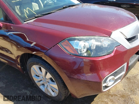2010 Acura RDX with VIN 5J8TB1H27AA008662, listed as a IAAI auction lot 41802936 with 188,993 mi miles. Bid and sale history available at carsss.com. Image 6.