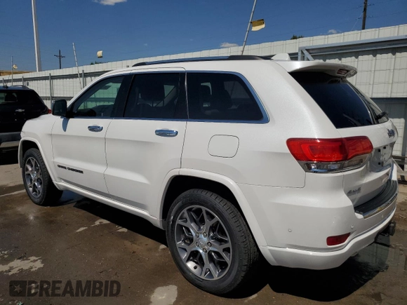 2020 Jeep Grand Cherokee High Altitude с VIN 1C4RJFCT3LC284756, выставлен на аукционе Copart как лот 64639475 с пробегом 58 795 миль миль и Списание • Salvage title. История ставок и продаж доступна на DreamBid. Изображение 2.