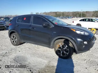 2021 Kia Sportage LX with VIN KNDPMCAC5M7845064, listed as a Copart auction lot 47319165 with 90,896 mi miles and Salvage Title. Bid and sale history available at carsss.com. Image 4.