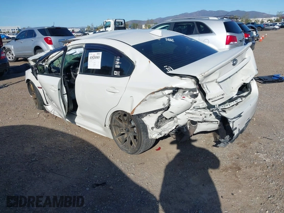 2017 Subaru WRX with VIN JF1VA1B69H9839698, listed as a IAAI auction lot 41820303 with 0 mi miles. Bid and sale history available at carsss.com. Image 3.