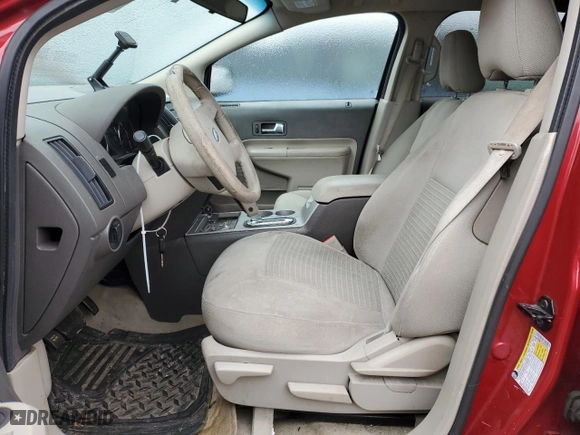 2009 Ford Edge SE with VIN 2FMDK36C59BB06000, listed as a Copart auction lot 43556465 with 327,360 mi miles and Salvage Title. Bid and sale history available at carsss.com. Image 7.