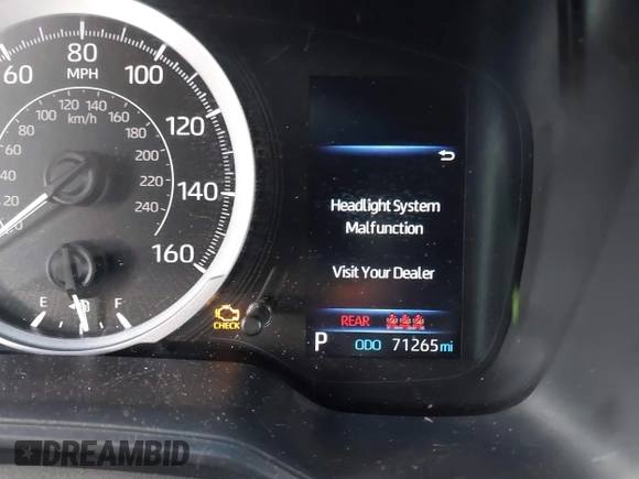 2022 Toyota Corolla LE with VIN JTDEPMAE2N3020162, listed as a IAAI auction lot 41146438 with 71,265 mi miles and . Bid and sale history available at DreamBid. Image 16.
