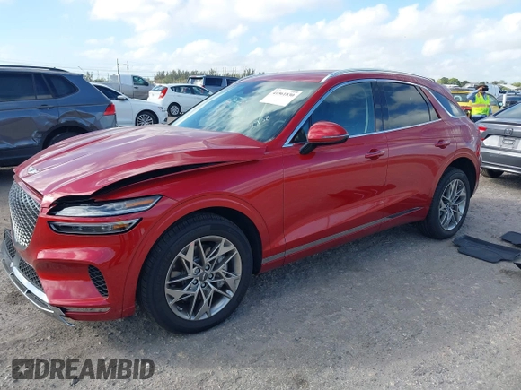 2025 Genesis GV70 2.5T z VIN 5NMMADTB2SH032938, wystawiony jako IAAI lot #41561830 z przebiegiem 2 456 mil mil oraz . Historia ofert i sprzedaży dostępna na DreamBid. Obrazek 2.
