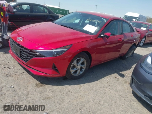 2023 Hyundai Elantra SE with VIN 5NPLL4AGXPH114494, listed as a IAAI auction lot 41898590 with 27,036 mi miles and . Bid and sale history available at DreamBid. Image 17.