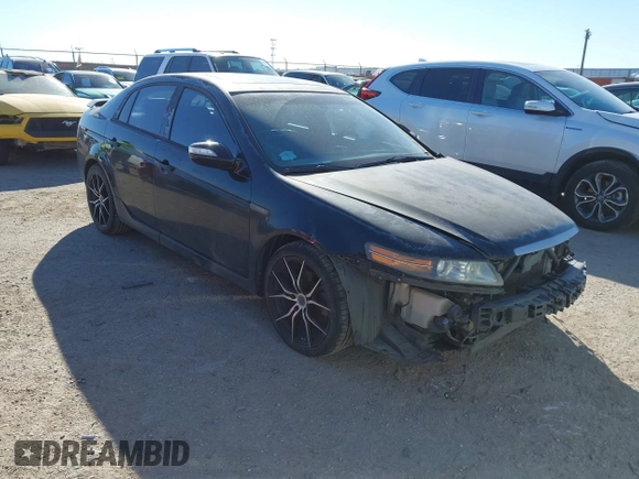 2008 Acura TL with VIN 19UUA66228A037049, listed as a IAAI auction lot 41379731 with 175,384 mi miles. Bid and sale history available at carsss.com. Image 1.