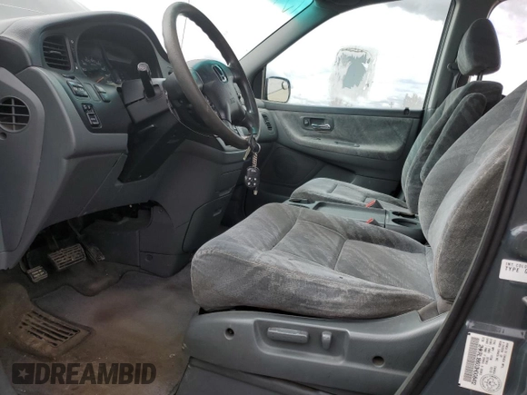 2003 Honda Odyssey EX with VIN 2HKRL18603H008412, listed as a Copart auction lot 55310905 with 352,774 mi miles and Salvage Title. Bid and sale history available at DreamBid. Image 7.