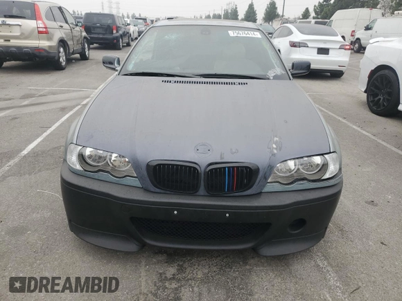 2002 BMW 3 Series 330Ci with VIN WBABN534X2PH01001, listed as a Copart auction lot 75676414 with Not Provided miles and Salvage Title. Bid and sale history available at DreamBid. Image 5.