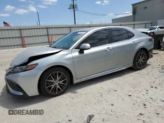 2021 Toyota Camry SE Nightshade with VIN 4T1G11AK5MU515443, listed as a Copart auction lot 52325085 with 55,963 mi miles and Salvage Title. Bid and sale history available at DreamBid. Image 1.