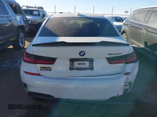 2020 BMW 3 Series M340i with VIN 3MW5U7J05L8B44426, listed as a IAAI auction lot 41299762 with 81,020 mi miles. Bid and sale history available at carsss.com. Image 16.