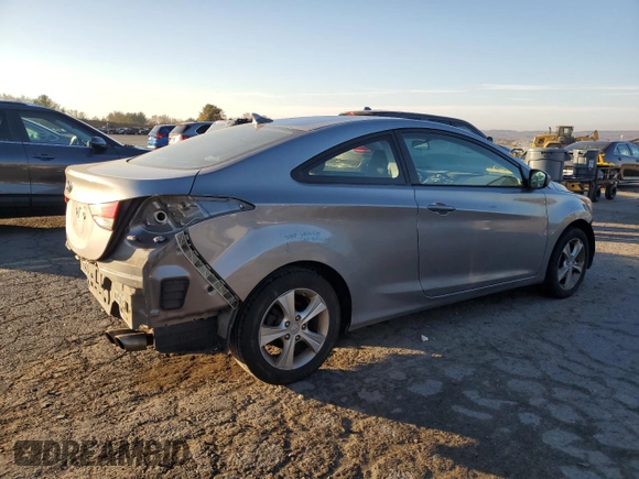 2013 Hyundai Elantra Coupe GS PZEV with VIN KMHDH6AEXDU003182, listed as a Copart auction lot 80611964 with 120,996 mi miles and Salvage Title. Bid and sale history available at carsss.com. Image 3.