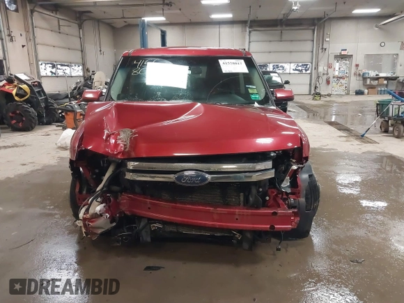 2009 Ford Flex SEL with VIN 2FMEK62C09BB07986, listed as a IAAI auction lot 41558017 with 231,865 mi miles. Bid and sale history available at carsss.com. Image 12.