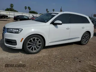 2017 Audi Q7 Prestige with VIN WA1VAAF73HD056333, listed as a Copart auction lot 50917965 with 103,499 mi miles and Salvage Title. Bid and sale history available at carsss.com. Image 1.