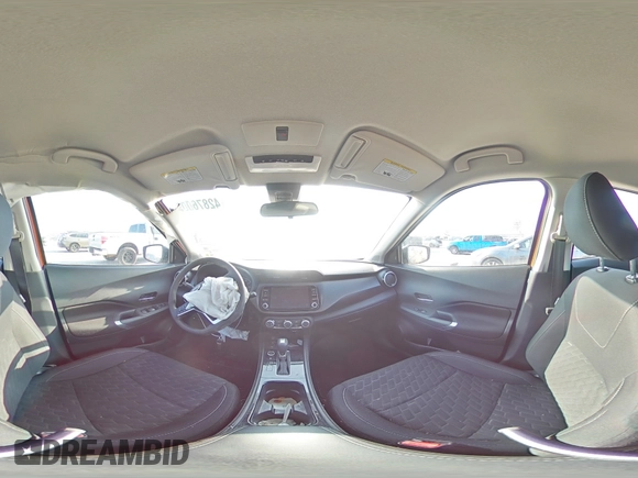 2024 Nissan Kicks SV with VIN 3N1CP5CV7RL561747, listed as a Copart auction lot 42876005 with 10,423 mi miles and Salvage Title. Bid and sale history available at DreamBid. Image 14.