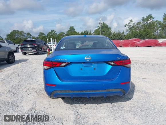2024 Nissan Sentra SV with VIN 3N1AB8CV0RY361478, listed as a IAAI auction lot 42354081 with 15,697 mi miles and . Bid and sale history available at DreamBid. Image 16.