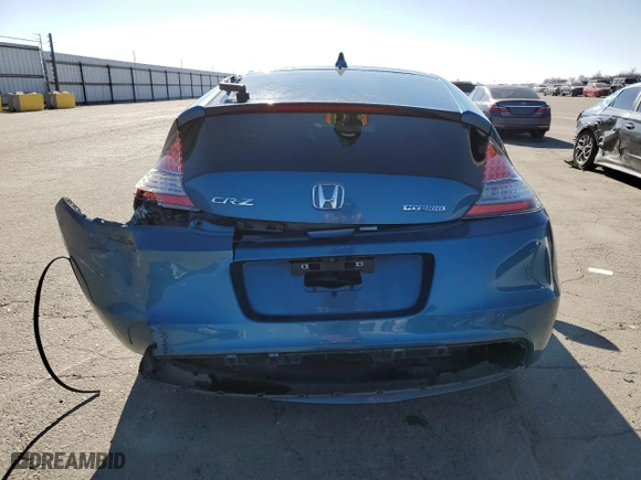 2015 Honda CR-Z EX with VIN JHMZF1D69FS001170, listed as a Copart auction lot 88910545 with 89,340 mi miles and Salvage Title. Bid and sale history available at carsss.com. Image 6.
