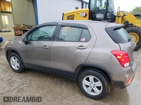 2021 Chevrolet Trax LS with VIN KL7CJNSBXMB356453, listed as a Copart auction lot 51761215 with 43,828 mi miles and Salvage Title. Bid and sale history available at carsss.com. Image 2.