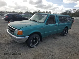 1993 Ford Ranger Splash with VIN 1FTCR10A5PUC77909, listed as a Copart auction lot 85068914 with 25,745 mi miles and Non Repairable. Bid and sale history available at DreamBid. Image 1.