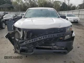 2020 Chevrolet Silverado 1500 Work Truck with VIN 3GCNWAEH7LG121522, listed as a Copart auction lot 50176095 with 166,094 mi miles and Salvage Title. Bid and sale history available at DreamBid. Image 5.