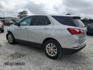2021 Chevrolet Equinox LT with VIN 2GNAXKEV7M6161594, listed as a Copart auction lot 54564075 with 107,804 mi miles and Salvage Title. Bid and sale history available at DreamBid. Image 2.