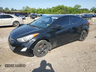 2013 Hyundai Elantra GLS with VIN 5NPDH4AE7DH422075, listed as a Copart auction lot 52606355 with 137,312 mi miles and Clean title. Bid and sale history available at DreamBid. Image 1.