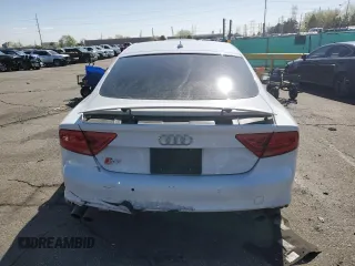 2014 Audi S7 Prestige z VIN WAUW2AFC4EN051777, wystawiony jako Copart lot #53831895 z przebiegiem 81 841 mil mil oraz Szkoda całkowita • Salvage title. Historia ofert i sprzedaży dostępna na DreamBid. Obrazek 6.