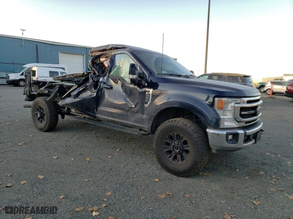 2022 Ford Super Duty F-350 SRW XL with VIN 1FT8W3BN4NEF41574, listed as a Copart auction lot 76837724 with NaN miles and Salvage Title. Bid and sale history available at carsss.com. Image 4.